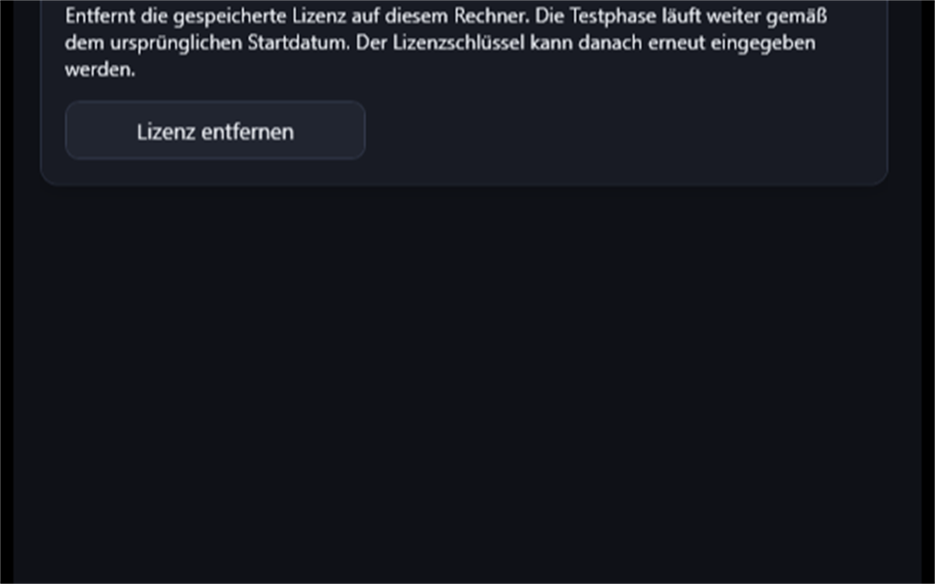 Lizenzaktivierung